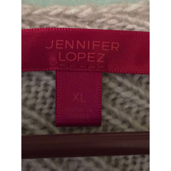 Women's Jennifer Lopez Sweater XL Pinkish/Purple - Picture 4 of 7
